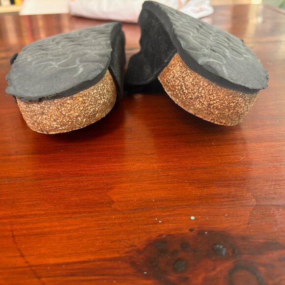 Birkenstock Arizona Sandals Suede Black Size 39 EUC 8.5 - Picture 4 of 6